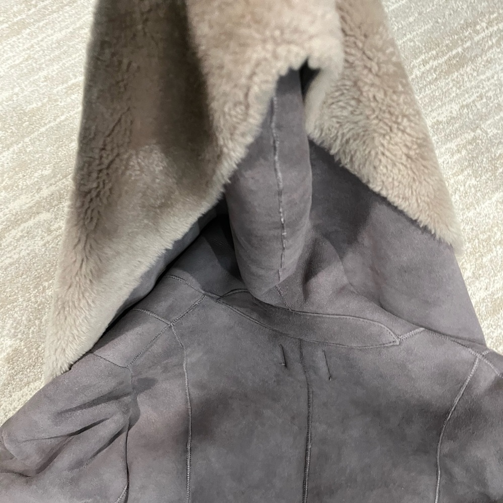 Vince Shearling Coat size M - Picture 8 of 14